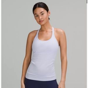 lululemon Ebb to Street Tank in White